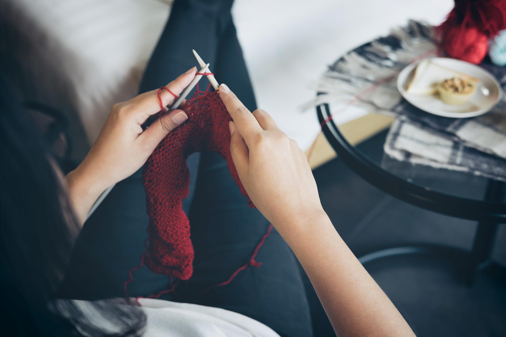 artisan embroiderer at work